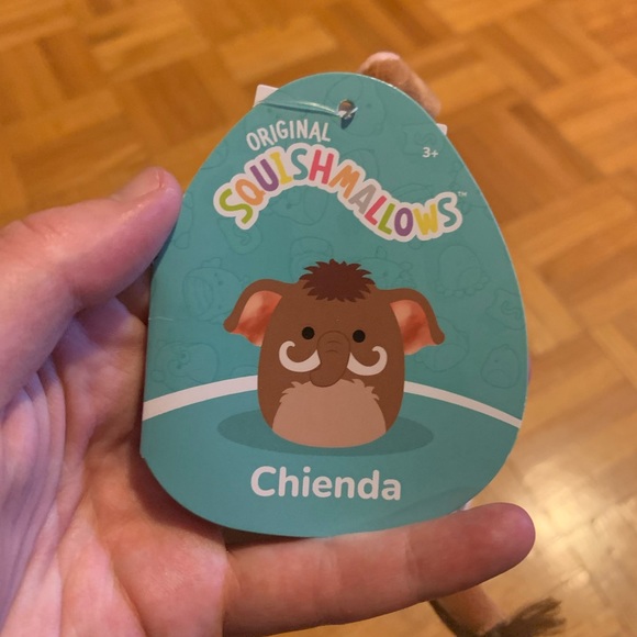5 inch Chienda Squishmallow Mammoth - Picture 2 of 2